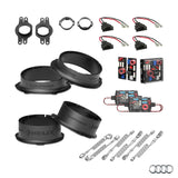 Audi Q8 4M HELIX Ci3 Ci5 speaker upgrade package with vehicle-specific integration – MC Audio Sydney
