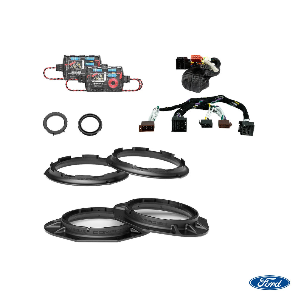 Ford Ranger Next-Gen HELIX Ci3 speaker and DSP amplifier upgrade package – MC Audio Sydney