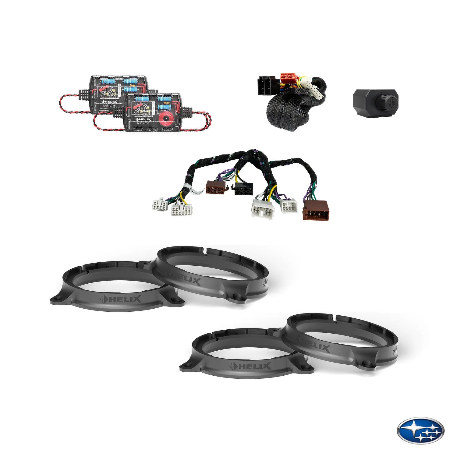 Subaru Levorg HELIX Ci3 speaker subwoofer and DSP amplifier upgrade package 2 – MC Audio Sydney
