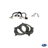 Subaru Outback HELIX Ci5 front speaker subwoofer and DSP amplifier audio upgrade package – MC Audio Sydney