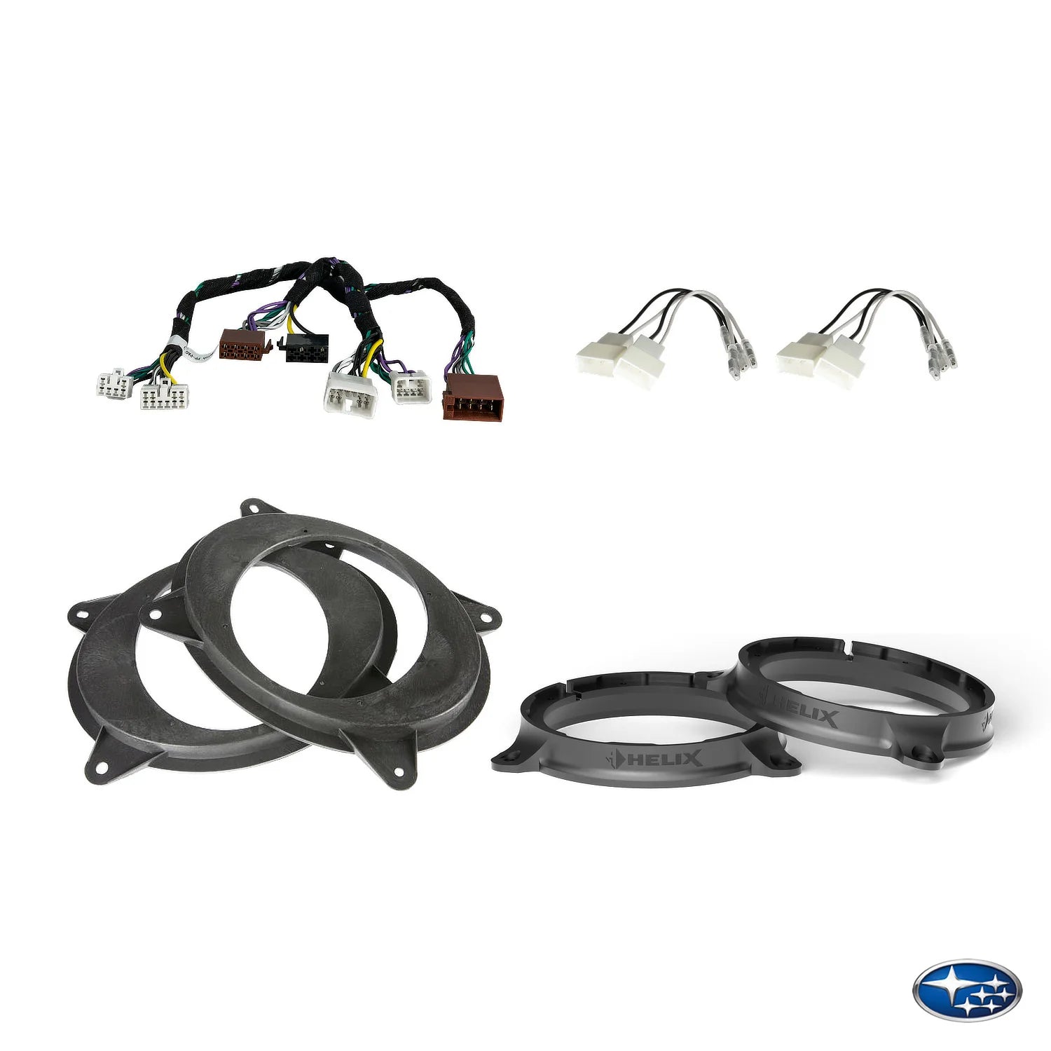 Subaru Outback HELIX Ci5 speaker subwoofer and DSP amplifier audio upgrade package – MC Audio Sydney