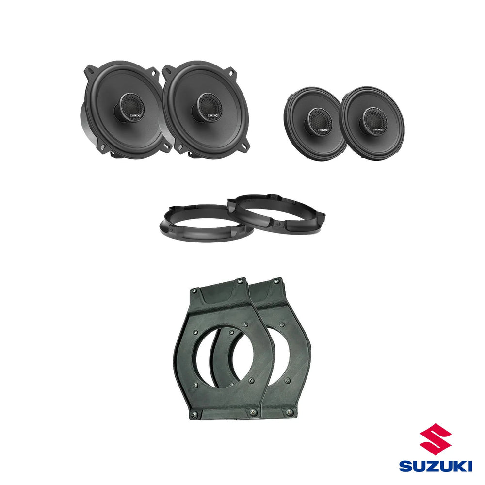 Suzuki Jimny HELIX Ci3 speaker upgrade package with vehicle-specific integration – MC Audio Sydney