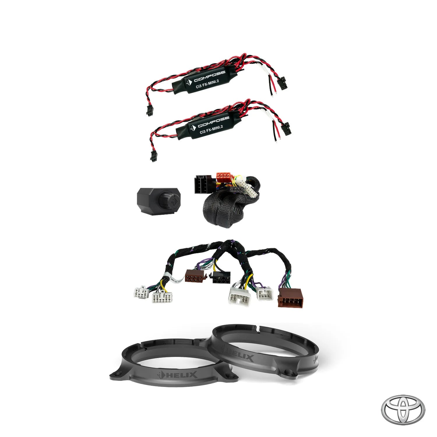 Toyota GT86 GR86 HELIX Ci3 speaker left-side subwoofer and DSP amplifier upgrade – MC Audio Sydney