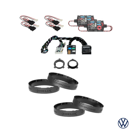 VW T-Cross C1 HELIX Ci3 speaker subwoofer and DSP amplifier upgrade package – MC Audio Sydney