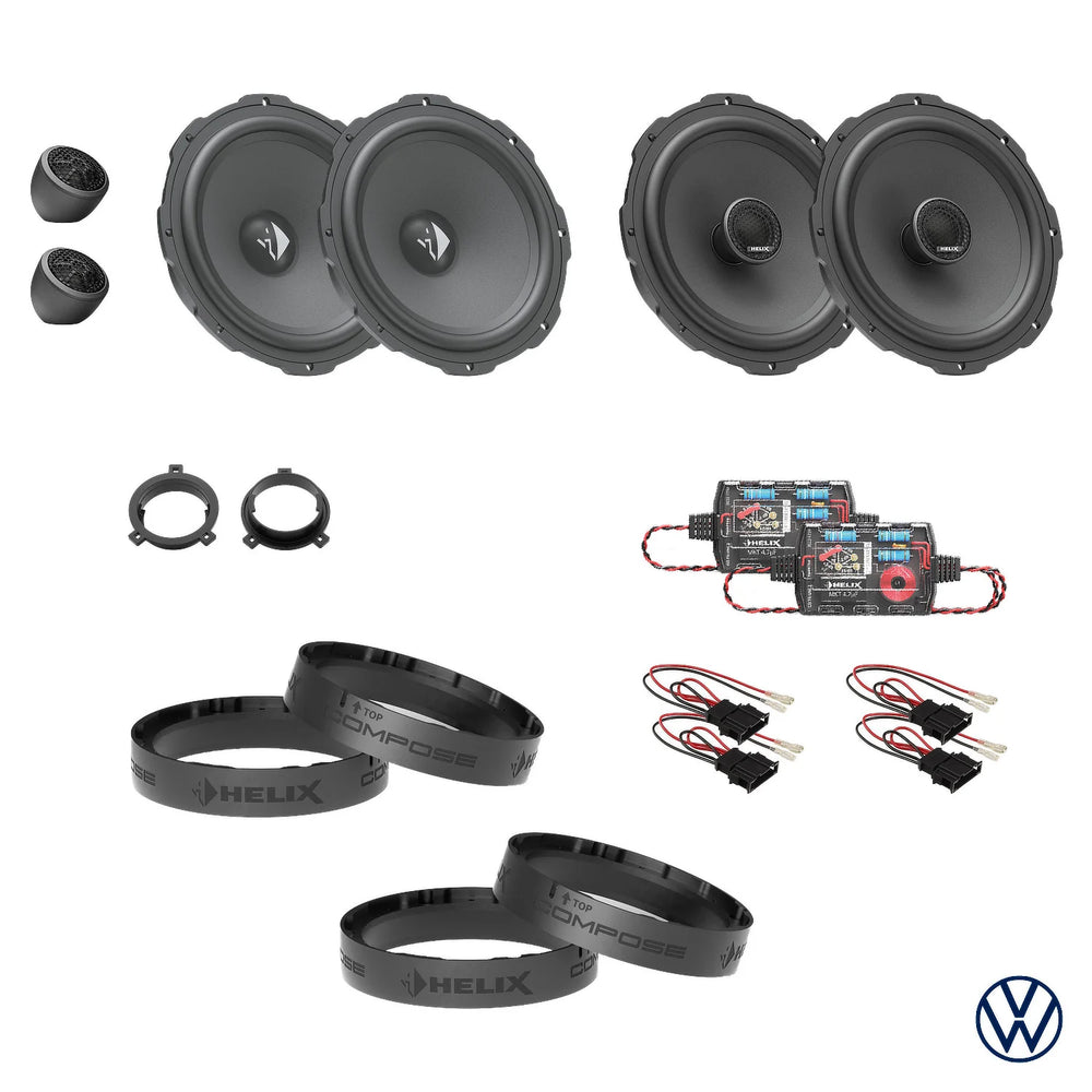 VW T6.1 HELIX Ci3 speaker upgrade for factory sound system – MC Audio Sydney