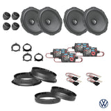 VW Tiguan HELIX Ci3 speaker upgrade package for factory sound system – MC Audio Sydney