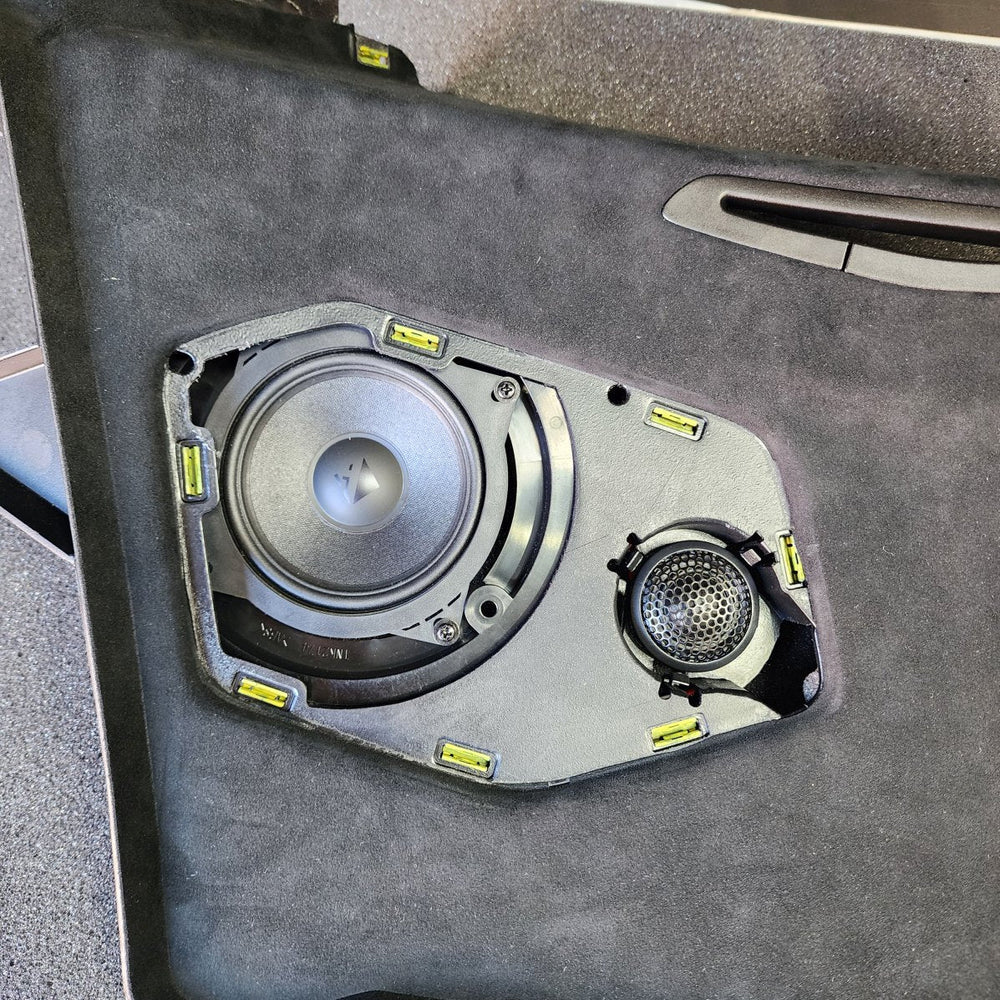 HELIX Ci3 DSP amplifier and speaker package for Lamborghini Huracán premium sound upgrade – MC Audio Sydney