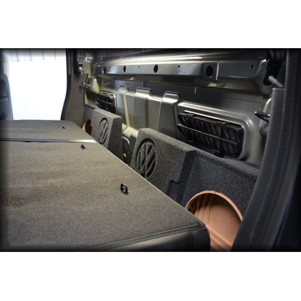 VW Amarok 10” subwoofer enclosure build quality – bass loudspeaker woofer box by MC Audio Sydney