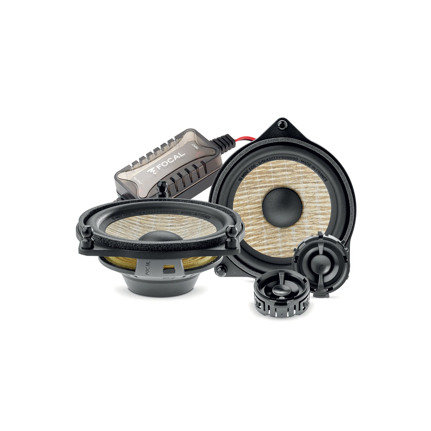 : Focal IS MBZ 100 speaker basket and magnet structure detail – MC Audio Sydney