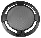 HELIX USG 6 speaker grille close-up showing durable metal construction and mounting design – by MC Audio Sydney