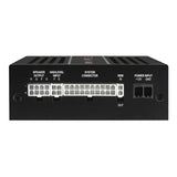 MATCH UP 8DSP side profile heatsink and compact housing detail – by MC Audio Sydney