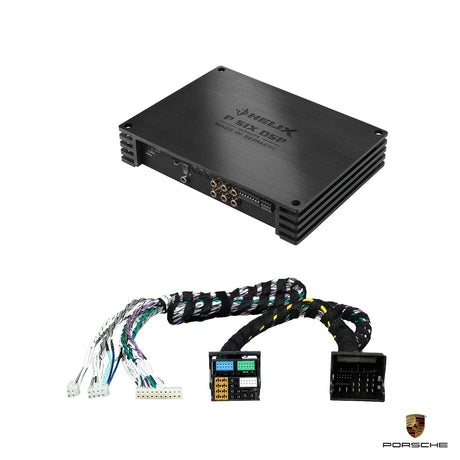 HELIX P SIX DSP Ultimate amplifier with plug and play harness for Porsche Basic Sound system from 2017 – MC Audio Sydney
