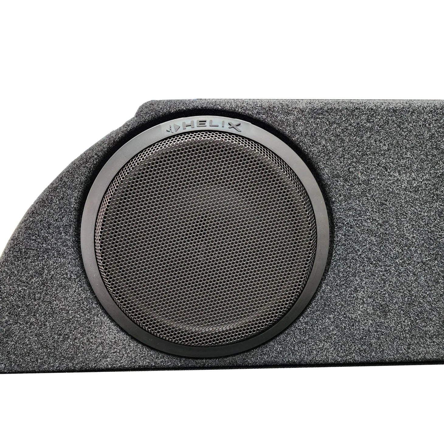 Subaru BRZ left-side subwoofer and HELIX Ci3 DSP amplified speaker upgrade package – MC Audio Sydney