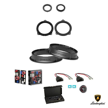HELIX Ci7 premium DSP amplified speaker upgrade for Lamborghini Huracán – MC Audio Sydney