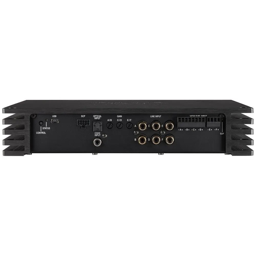 HELIX P SIX DSP Ultimate amplifier input and output connections – 10-channel DSP by MC Audio Sydney