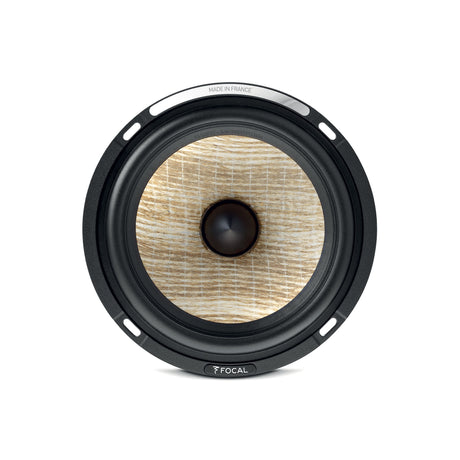 Focal PS 165 FXE Flax Evo midbass woofer close-up showing flax cone technology – by MC Audio Sydney