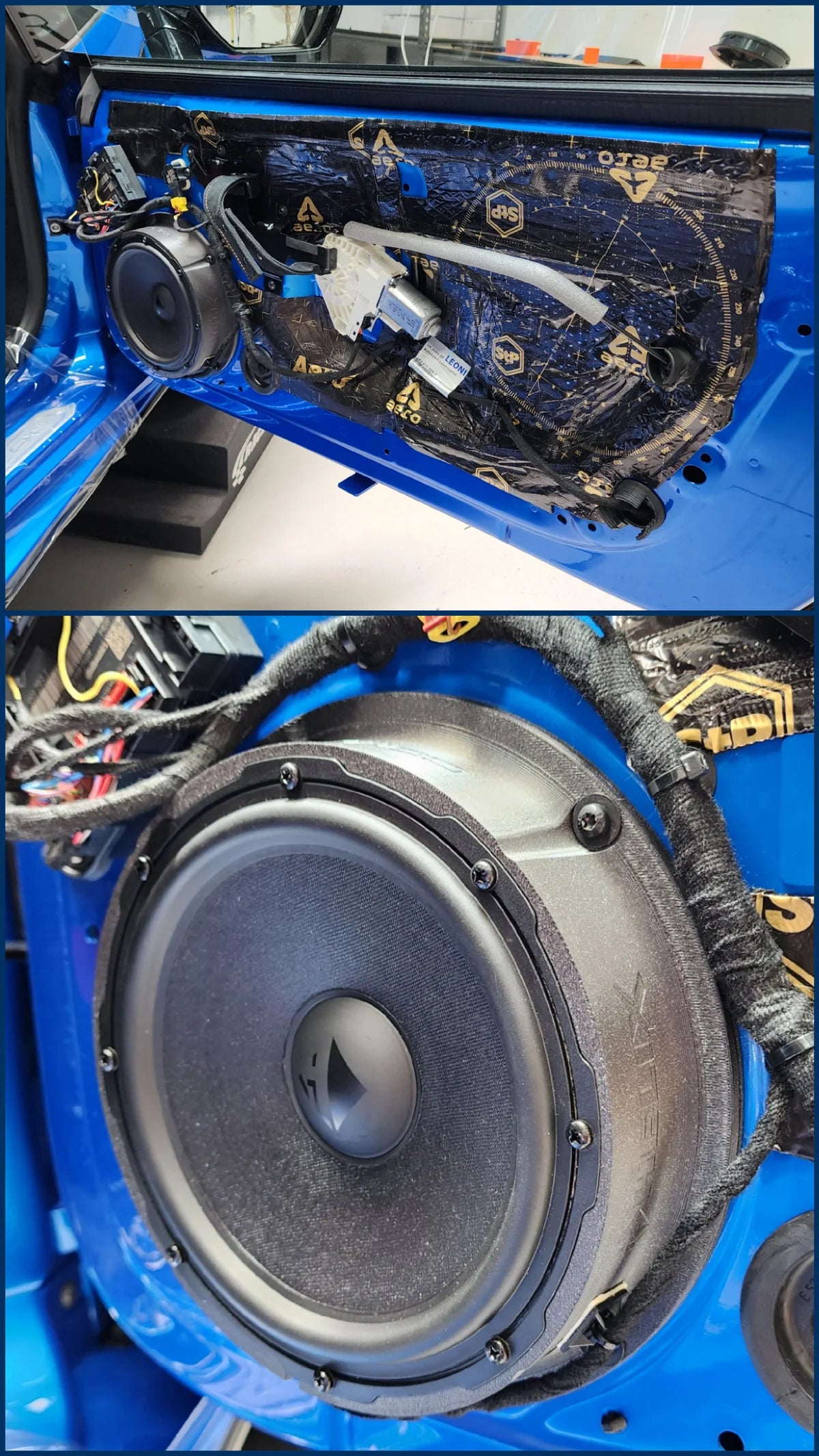 HELIX Ci7 W200FM-S3 FlexMount interface detail 8 inch midbass – by MC Audio Sydney