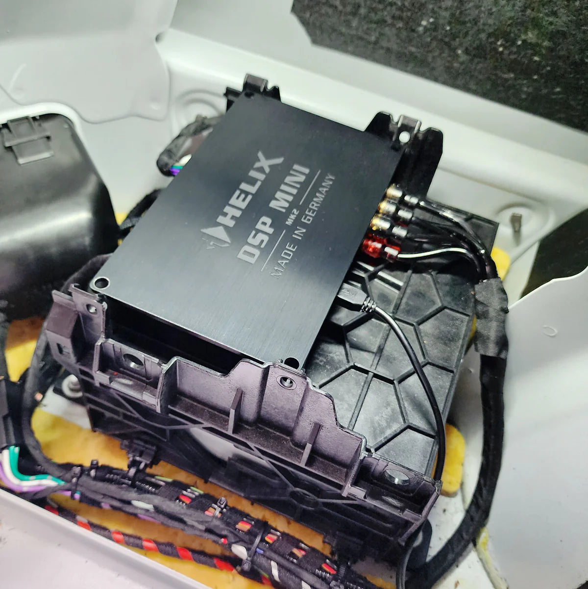 HELIX DSP MINI MK2 input and output connections 4 channel input DSP – by MC Audio Sydney