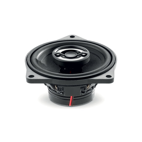 Focal ICC BMW 100 4 inch plug and play coaxial speakers BMW 4 ohm front view – MC Audio Sydney