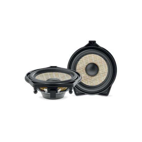 Focal ICC MBZ 100 4 inch plug and play coaxial speakers Mercedes Benz front view – MC Audio Sydney