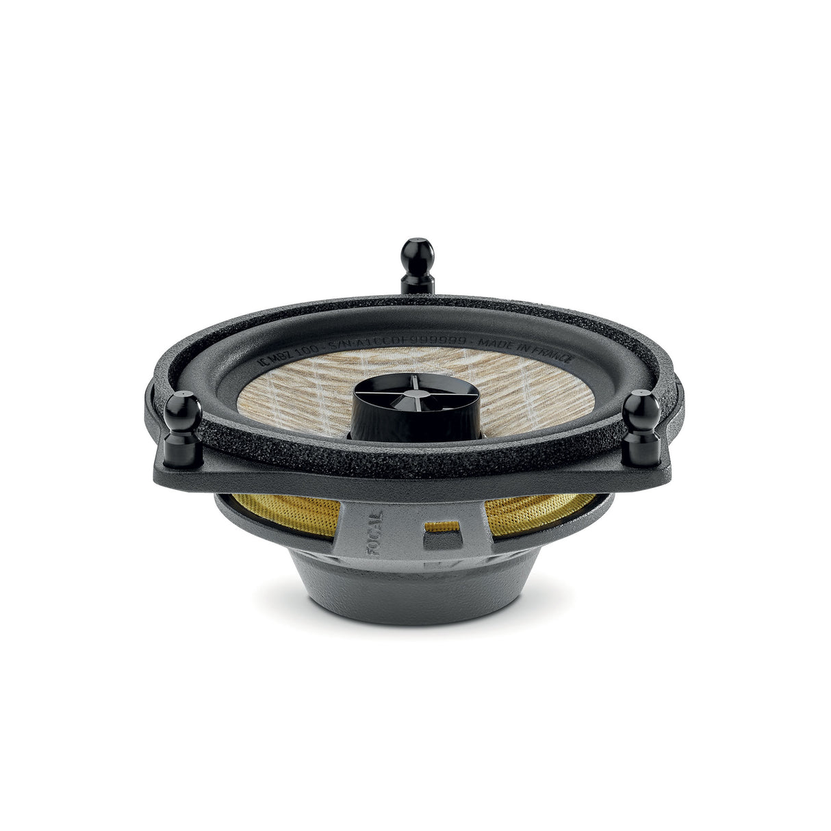 Focal IC MBZ 100 4 inch plug and play coaxial speakers Mercedes Benz front view – MC Audio Sydney