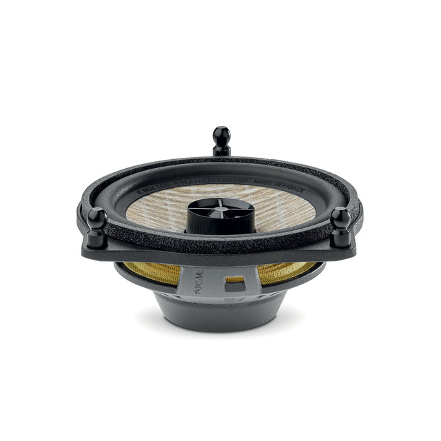 Focal IC MBZ 100 4 inch plug and play coaxial speakers Mercedes Benz front view – MC Audio Sydney
