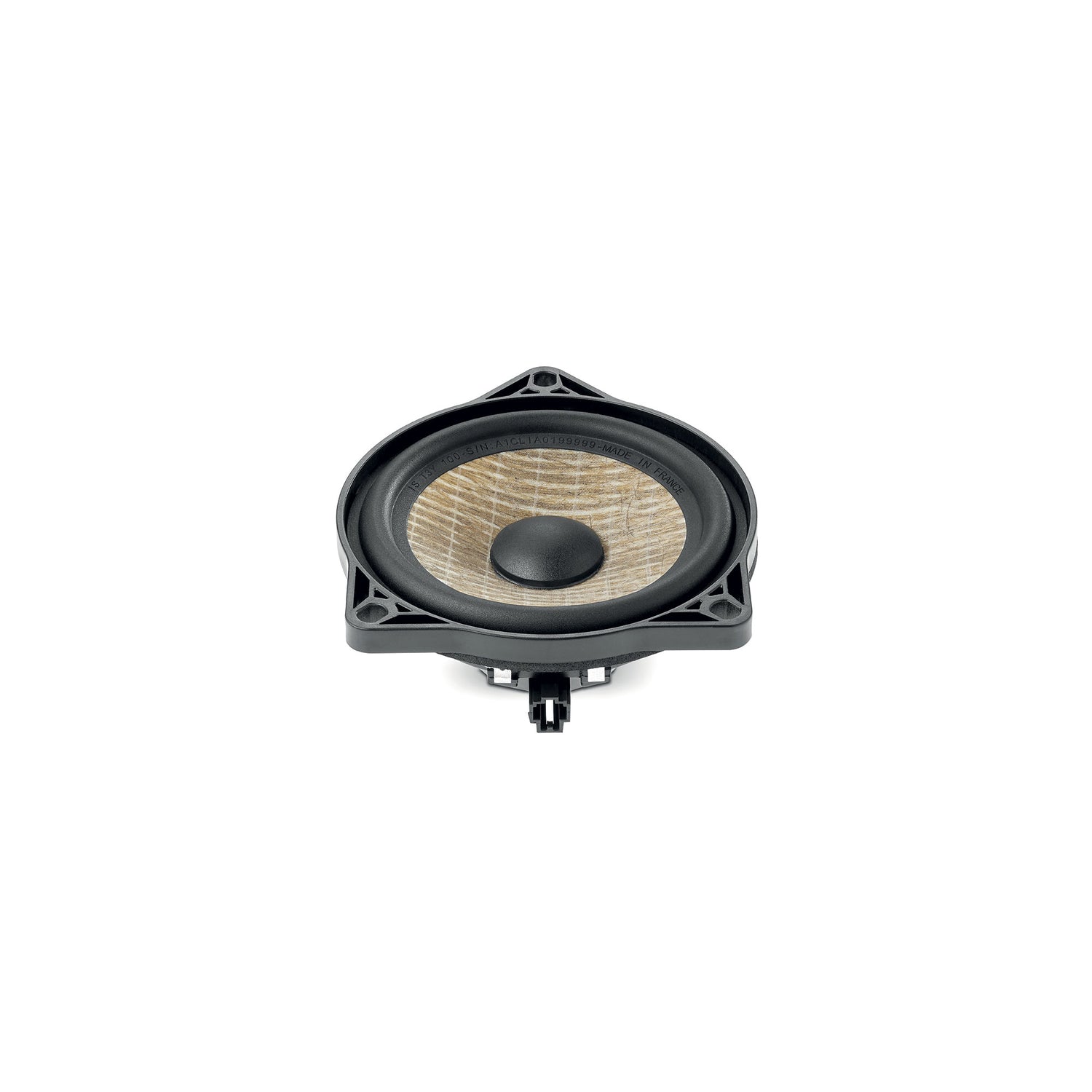Focal IS T3Y 100 4 inch plug and play component speakers Tesla Model 3 Y front view – MC Audio Sydney