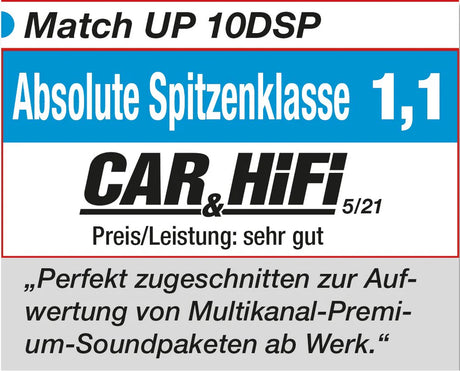 MATCH UP 10DSP DSP PC-Tool tuning interface compatibility – by MC Audio Sydney