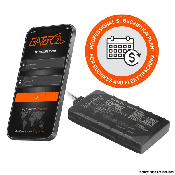 GTKPRO3 4G LTE CAT-1 GPS Tracker | Professional Vehicle & Fleet Tracking Australia