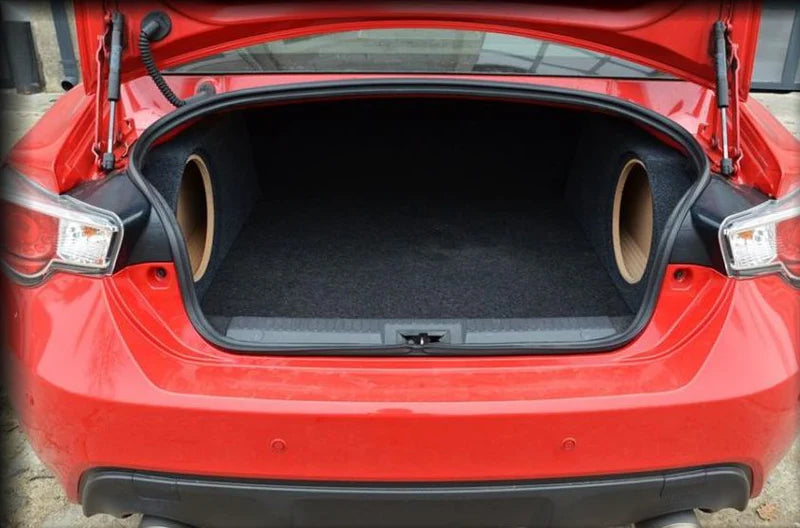 BASSER Subaru BRZ GT86 GR86 10 inch fit-box subwoofer enclosure original packaging – by MC Audio Sydney