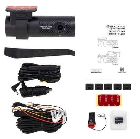 Original packaging for BlackVue DR770X-1CH Full HD dash cam with Wi-Fi and GPS 64GB 2024 model – by MC Audio Sydney