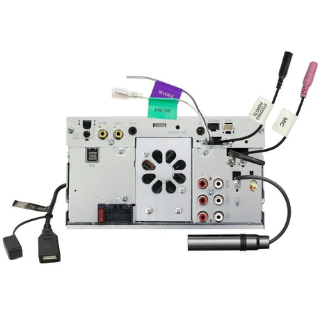 Original packaging for Kenwood DMX7522DABS 7” wireless Apple CarPlay Android Auto and DAB+ head unit – by MC Audio Sydney