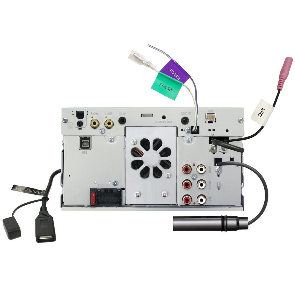 Original packaging for Kenwood DMX7522S 7” wireless Apple CarPlay and Android Auto head unit – by MC Audio Sydney