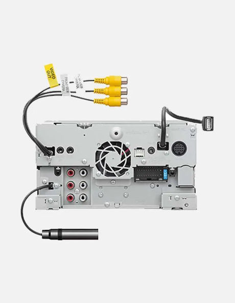 Original packaging for Kenwood DMX820WS 7” capacitive head unit with Apple CarPlay Android Auto USB mirroring – by MC Audio Sydney