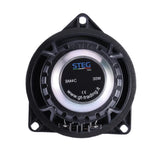 Original packaging for STEG BM4C 4” two-way car audio component speaker set – by MC Audio Sydney