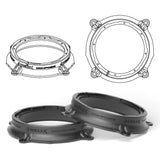 HELIX FlexMount CFMK200 - 8" 3D Printed Speaker Adapter | Pair