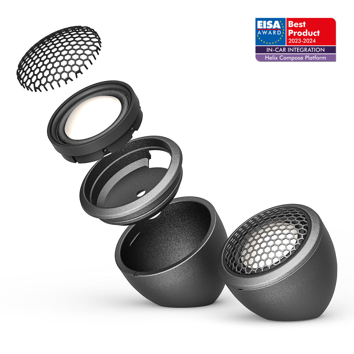 HELIX Ci5 T25FM-CA - 1" Tweeter Pair, FlexMount | 4Ω by HELIX | MC Audio Sydney