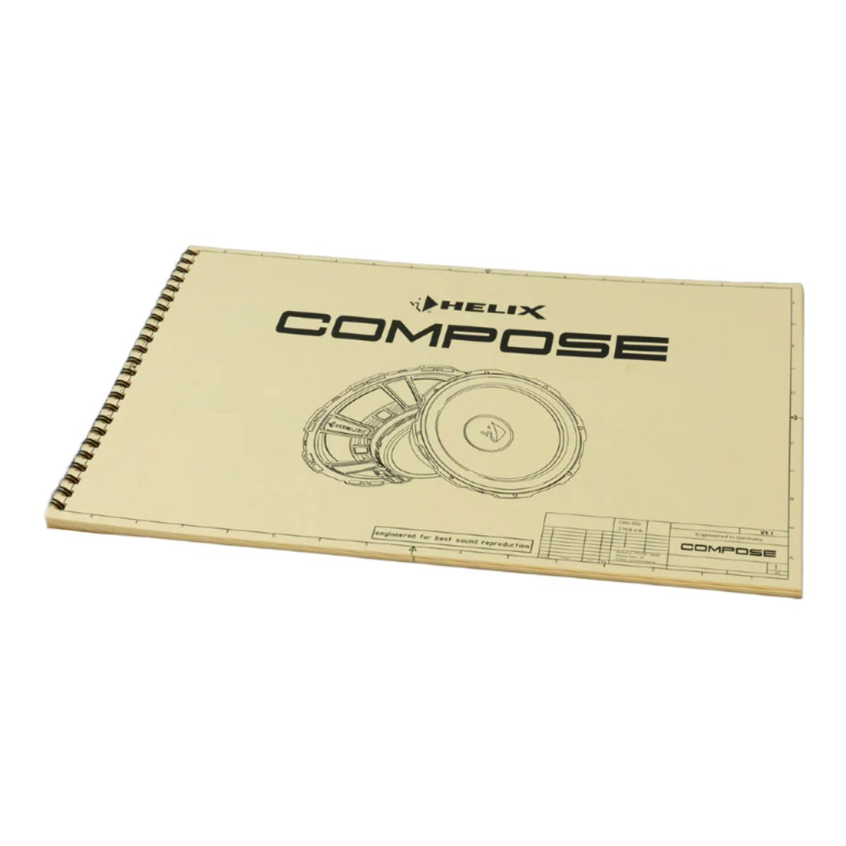 HELIX COMPOSE Spec-Sheet - Technical Data, Features & Technologies by AUDIOTEC FISCHER | MC Audio Sy