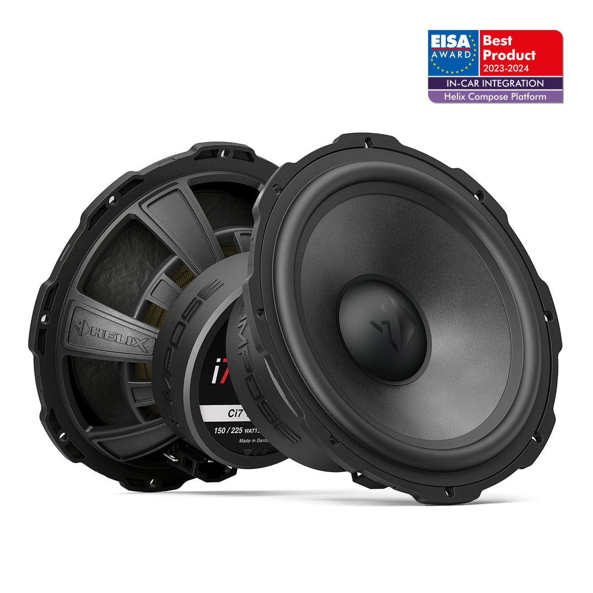 HELIX Ci7 W165FM-S3 - 6.5" Hi-End Midrange Woofer Pair, FlexMount | 3Ω by HELIX | MC Audio Sydney