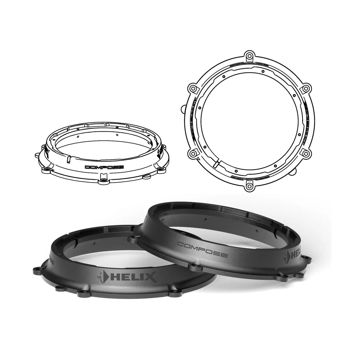 Designed for seamless integration with HELIX Compose systems.