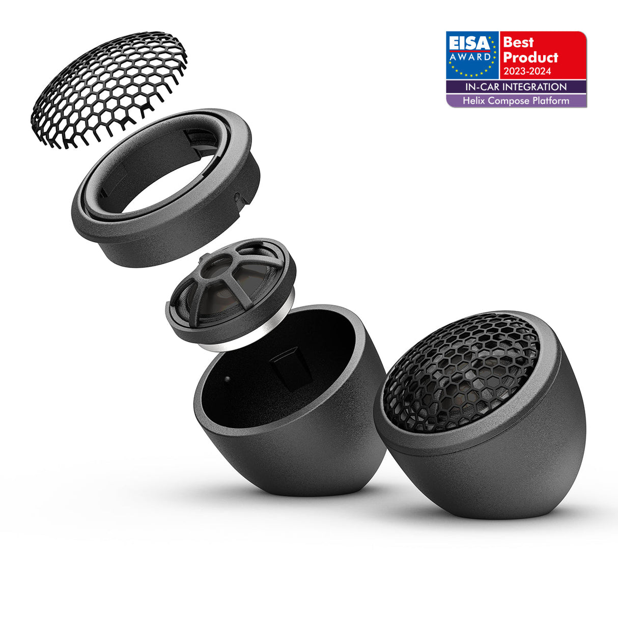 HELIX Ci3 T20FM-AL MK2 - 0.75" Tweeter Pair, FlexMount | 4Ω by HELIX | MC Audio Sydney