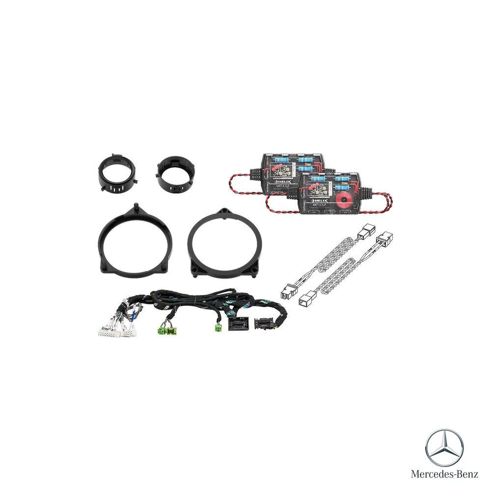 HELIX Ci3 front speaker upgrade for Mercedes-Benz E-Class W213 Facelift with DSP amplifier – MC Audio Sydney