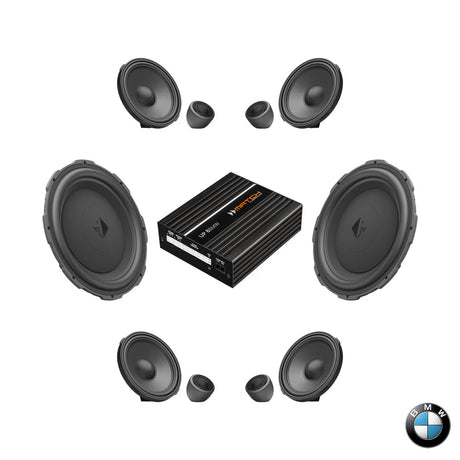 Upgrade your BMW F Generation HiFi S0676 sound system with the HELIX Ci7, Ci3 and Ci5 Speaker & Subwoofer DSP Amplified Package, delivering reference-grade clarity, powerful underseat bass and precision DSP tuning while maintaining seamless OEM integration.