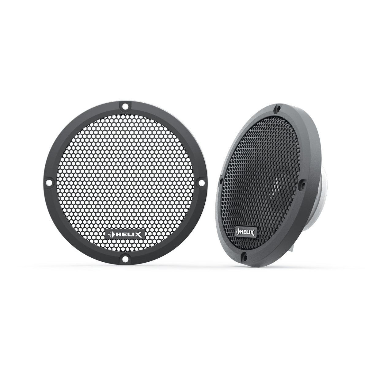 HELIX CiA SG100 4 inch speaker grille set for HELIX Compose speakers front view – MC Audio Sydney