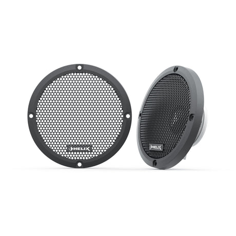 HELIX CiA SG100 4 inch speaker grille set for HELIX Compose speakers front view – MC Audio Sydney