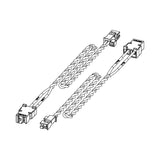 HELIX CWK FX.M-550CC FlexMount crossover to midrange wire kit 55cm – MC Audio Sydney