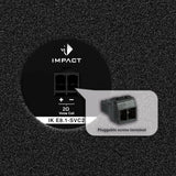 HELIX IK E8.1-DVC2 compact 8 inch vented subwoofer enclosure delivering strong bass performance.