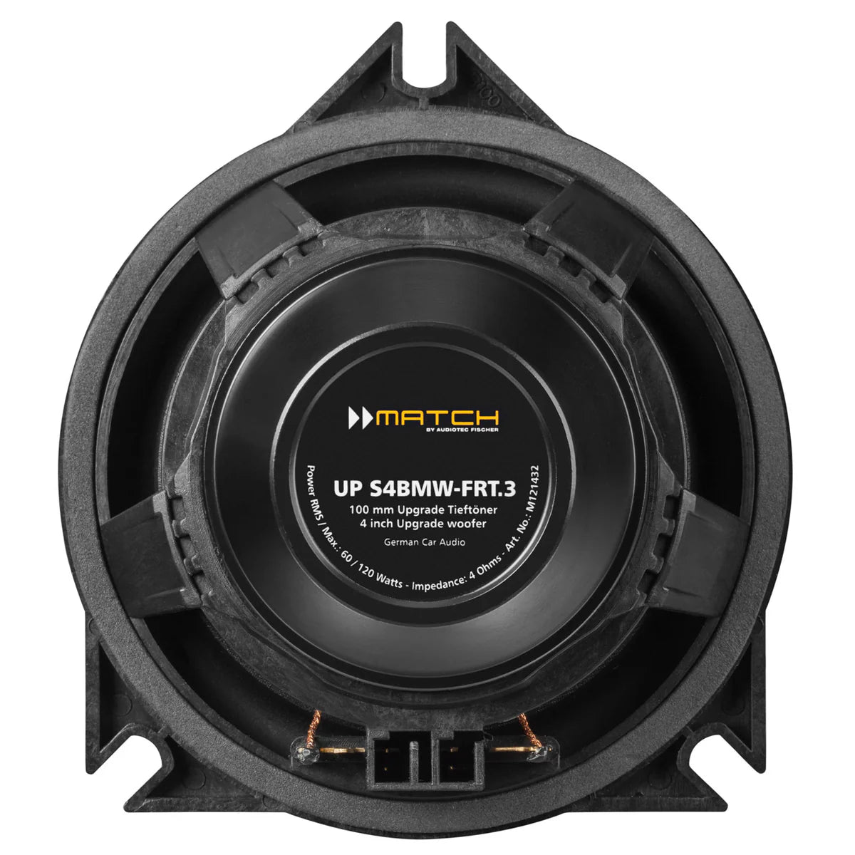 MATCH UP C42BMW-FRT.3 plug and play harness – BMW & MINI Type 3 4” component speaker upgrade by MC Audio Sydney