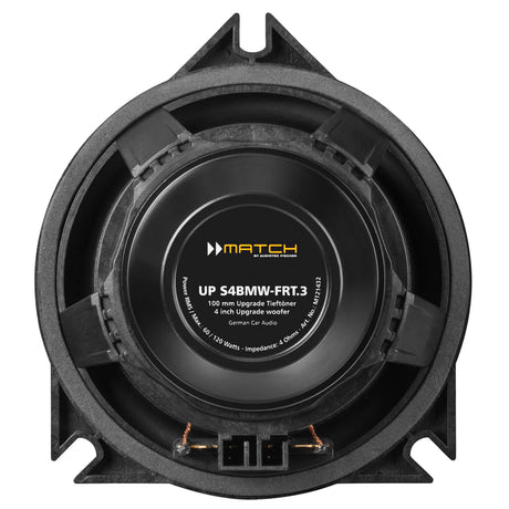 MATCH UP C42BMW-FRT.3 plug and play harness – BMW & MINI Type 3 4” component speaker upgrade by MC Audio Sydney