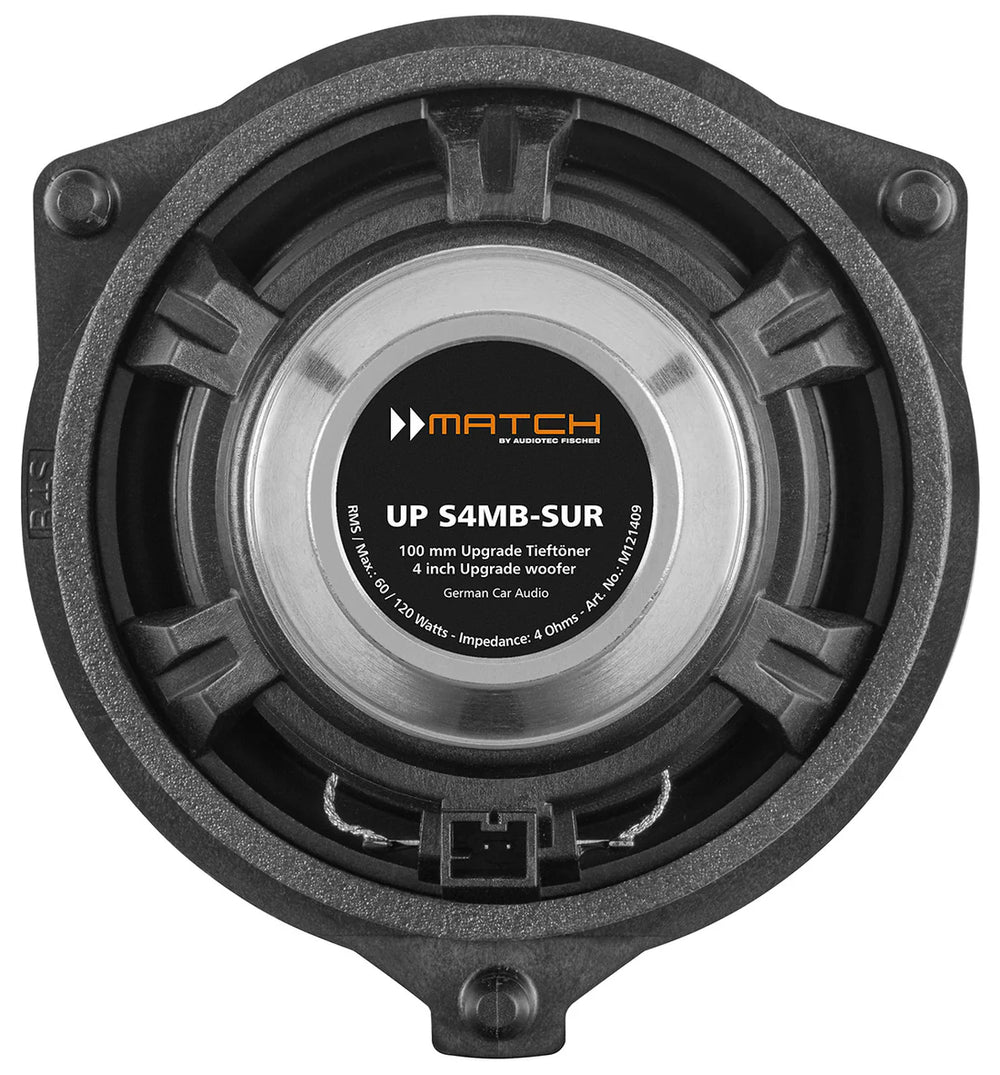 MATCH UP S4MB-SUR plug and play connectors – 4” surround speaker pair for Mercedes-Benz by MC Audio Sydney